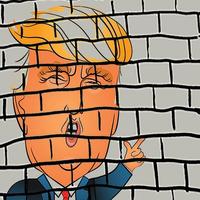 Donald Trump EL MURO poster