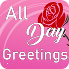2018 All Day Greetings - Hindi English Wishes icono