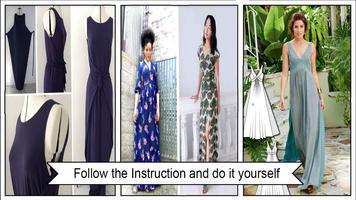 Elegant Long Dress Sewing Patterns ภาพหน้าจอ 2