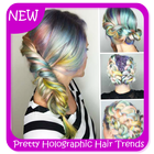 Pretty Holographic Hair Trends icône
