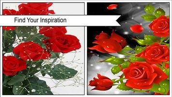 Red Rose Flower Wallpaper capture d'écran 3