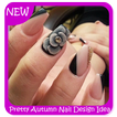 ”Pretty Autumn Nail Design Idea