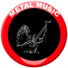 Metal music icône