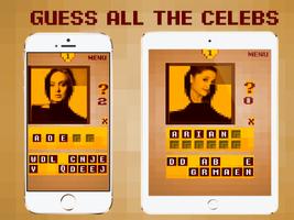 Top Celebrity Guess - Pixel Quiz Game 2018 اسکرین شاٹ 3