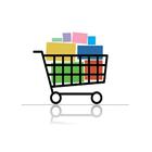 Online  Laptop Shopping icon