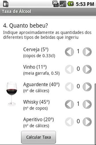 Taxa de Álcool no Sangue APK for Android Download