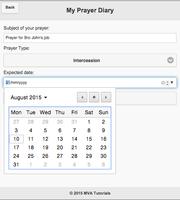 My Prayer Diary [Tutorial App] screenshot 3