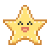 Falling Pixel Star icône