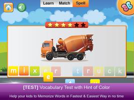 Learn English for Kids-Vehicle screenshot 1