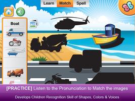 Learn English for Kids-Vehicle 截圖 2