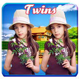 Twin photo maker ícone