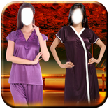 Girls night wear photo suit