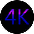 Only 4K icon