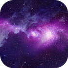 Space Galaxy Wallpaper آئیکن