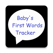 Baby's First Words Tracker ícone