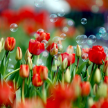 Tulip Field Live Wallpaper