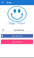 Happy Notepad Affiche