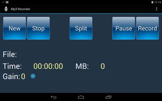 MP3 Recorder capture d'écran 2