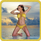 Hot Bikini Girls Wallpapers HD - Bikini Sexy Girl أيقونة