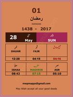 Ramadan Calendar 2k17 Ekran Görüntüsü 3