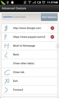 MX Add-on: Advanced Gesture स्क्रीनशॉट 1