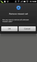 Maxthon Add-on: Missed Call تصوير الشاشة 1