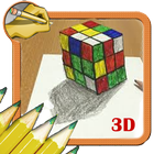 how to draw in 3d 2016 - 2017 иконка