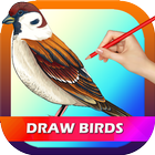 How to draw a Birds 2016 icon