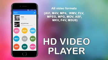 MP4-AVI-3GP HD Video player スクリーンショット 1