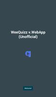 quiz v.WebApp for weequizz Affiche