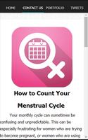 My Menstrual Cycle Calendar screenshot 1