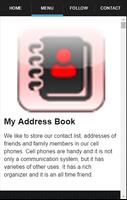 My Address Book Guide syot layar 1