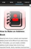 My Address Book Guide syot layar 2