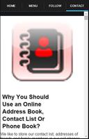 My Address Book Guide syot layar 3