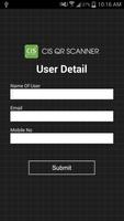 CIS QR Scanner capture d'écran 2
