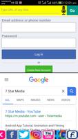 Social Mini Browser with Dual Screen by 7StarMedia ảnh chụp màn hình 1