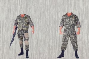 Army Photo Suit تصوير الشاشة 1