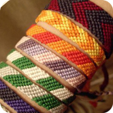 Плетение фенечек из трубочек icône
