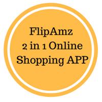 FlipAmz 2 in 1 online shopping app Affiche