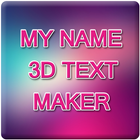 My Name 3D Text icône
