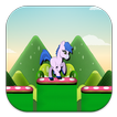 ”My little temple pony run