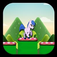 My little temple pony run poster