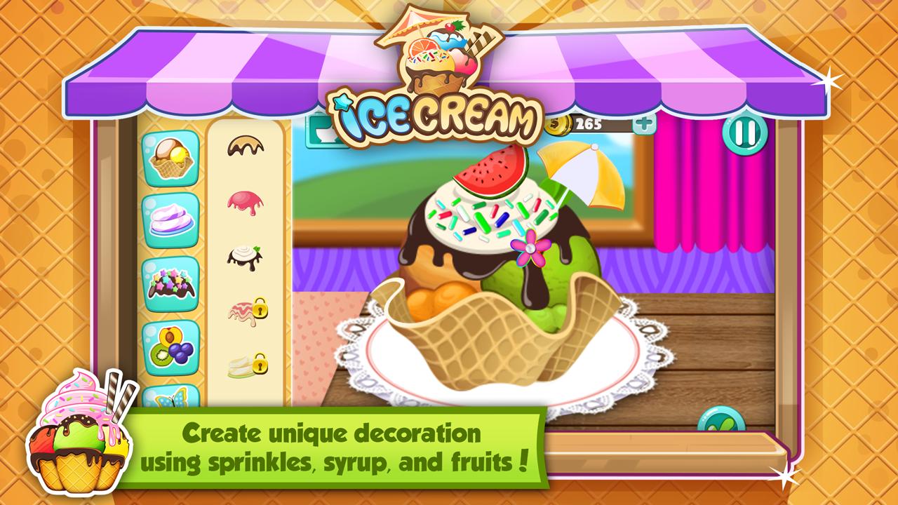 Android 用の アイスクリーム店 デザートを作りますゲーム Apk をダウンロード