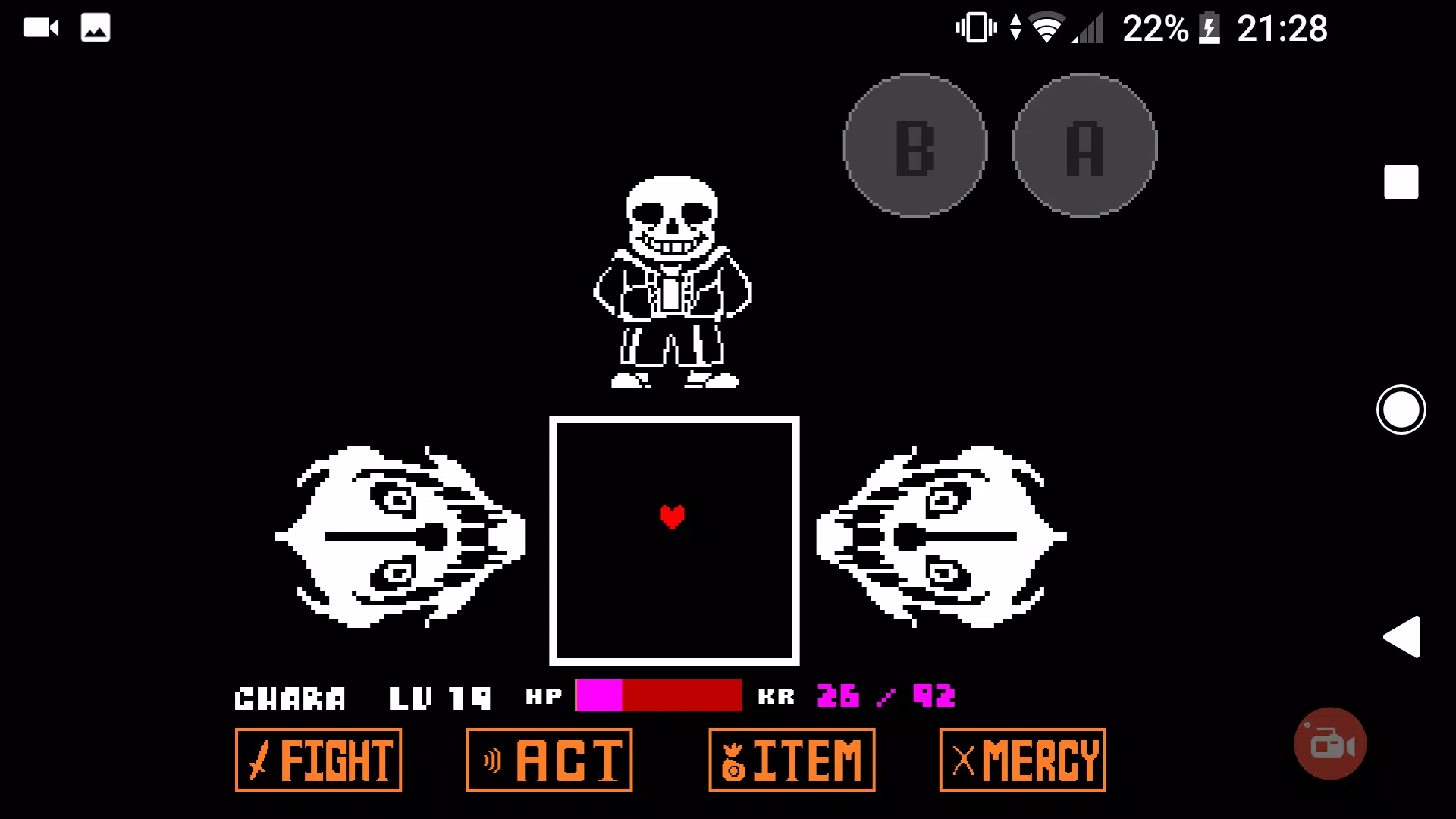 Download Sans Under Bonetale Fight Simu android on PC