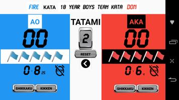 Karate scoreboard syot layar 2