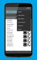 My Sim Card Manager Pro capture d'écran 3
