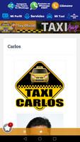 Tarjeta Mi Taxi Carlos Affiche