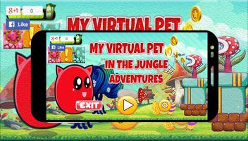 My Virtual Pet in Jungle Adventures world Affiche