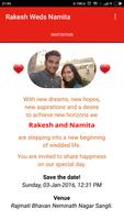 Rakesh Weds Namita Plakat