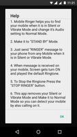 Mobile Ringer capture d'écran 1